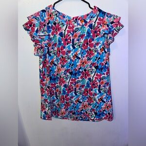 cotton bleu blouse